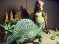 T Rex Dimetrodon battle pic 12