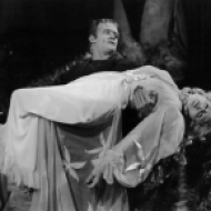 Lugosi in Frankenstein meets the wolfman